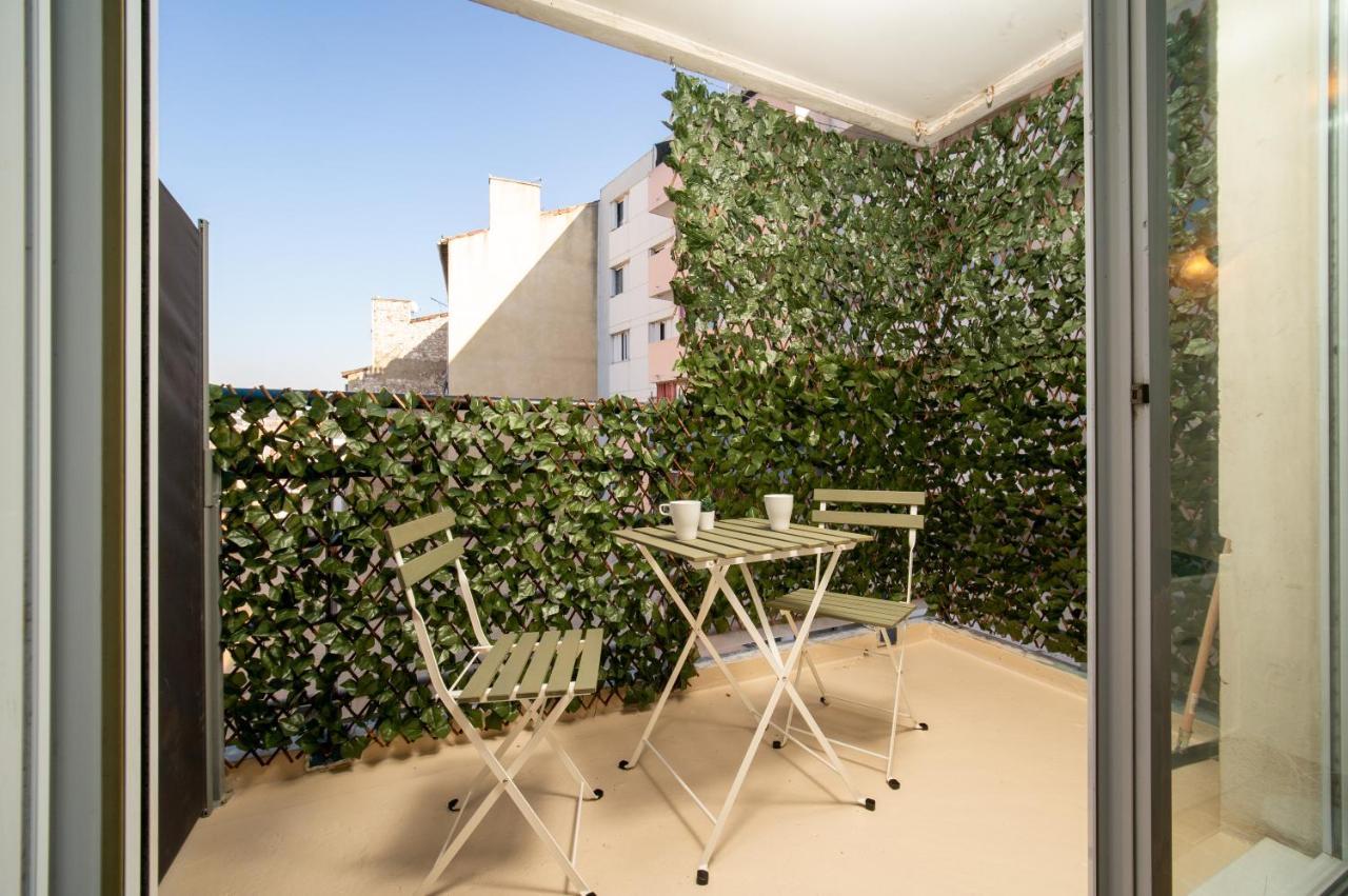 Appartement Climatise Avec Parking A 6Min A Pied De La Gare St Charles Marseilles Buitenkant foto