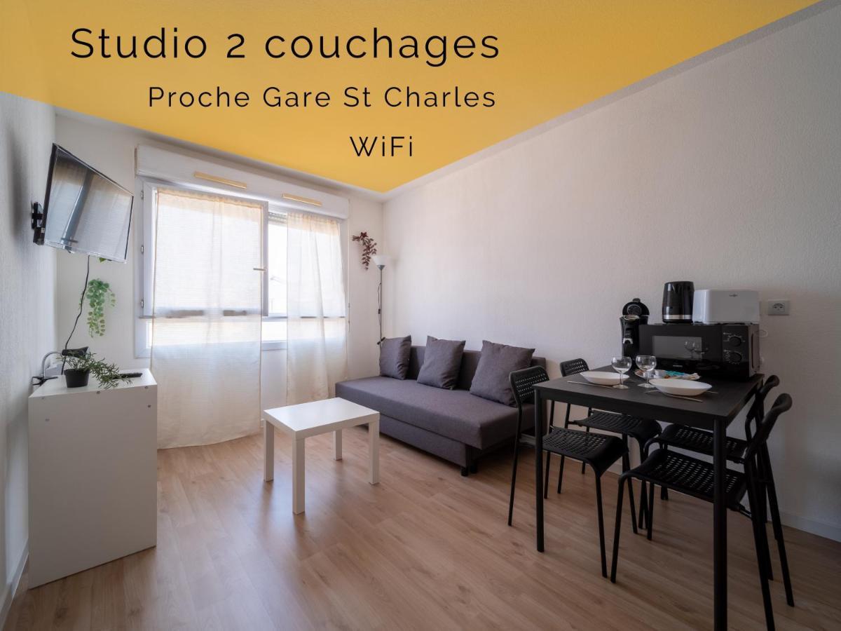 Appartement Climatise Avec Parking A 6Min A Pied De La Gare St Charles Marseilles Buitenkant foto